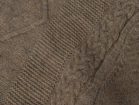 SWETER MĘSKI Z POŁGOLFEM - 8157 MINK