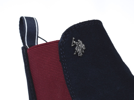 Buty damskie U.S. POLO ASSN. - PENNY004-BLU005 - botki