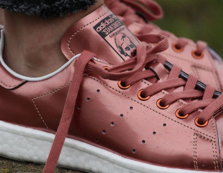 ADIDAS STAN SMITH BOOST WOMEN "COPPER METALLIC" (BB0107)