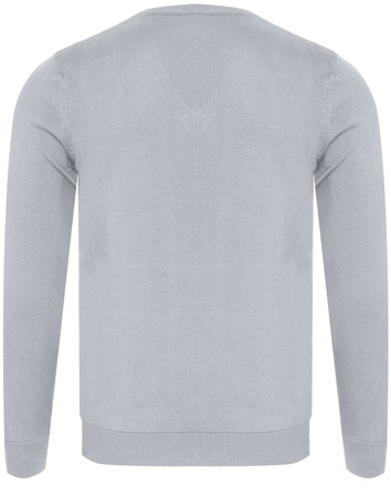 ESPADA - SWETER MĘSKI - 60000VY-S4/JASNOSZARY
