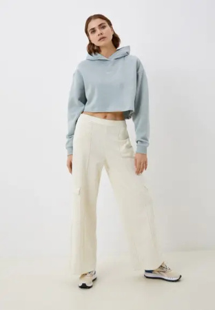 REEBOK - BLUZA DAMSKA CROPPED Z KAPTUREM - YOGA HOODIE COVERUP HZ3383