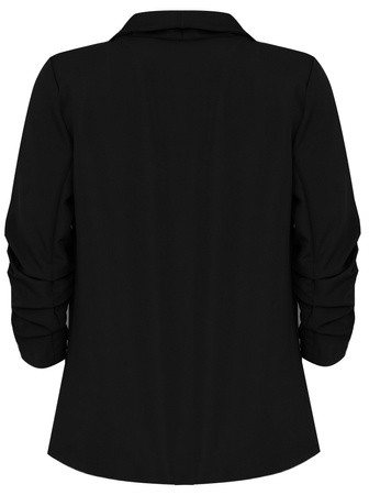 FASHION - MARYNARKA DAMSKA - ID8896 CZARNA