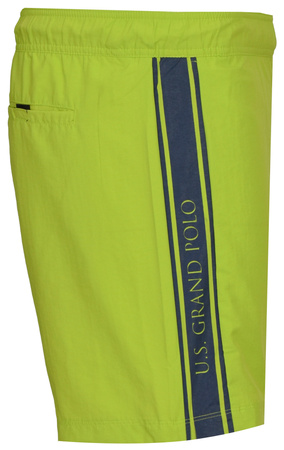 U.S. GRAND POLO EQUIPMENT & APPAREL - KĄPIELÓWKI MĘSKIE - US51714BW/0452 LIME GREEN