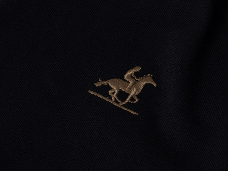 U.S. GRAND POLO EQUIPMENT & APPAREL - BLUZA MĘSKA - SWEATSHIRT WITH HALF ZIP US52300M/4008