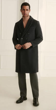 GUIDO MARIA KRETSCHMER - PŁASZCZ MĘSKI - BRUNO COAT GMM-1223-08618