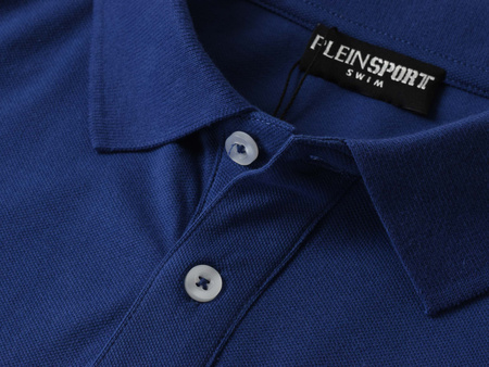 PLEIN SPORT - KOSZULKA POLO MĘSKA - PS25MPL01/14 NAVY
