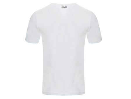 T-shirt męski Karl Lagerfeld - KL20MTS01 - Biały