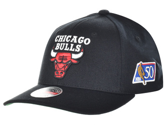 Czapka z daszkiem Mitchell & Ness Chicago Bulls 6HSSFH21HW014-CBUBLCK