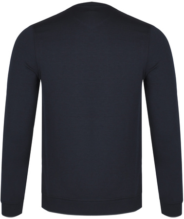 TED BAKER LONDON - SWETER MĘSKI 240425 NAVY RAKET