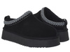SOLO SOPRANI COUTURE - BUTY DAMSKIE - SSW421P22/53 SABOT FUR HUGH PLATFORM BLACK