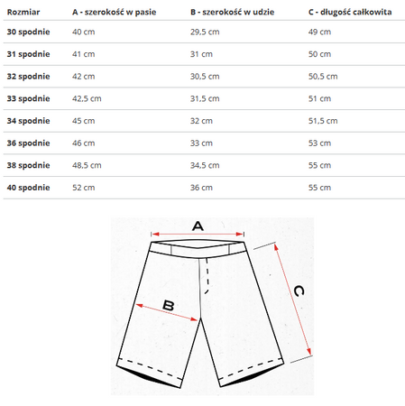 U.S. POLO ASSN. - MĘSKIE SZORTY BOJÓWKI ROLY 143 66238 53446 420