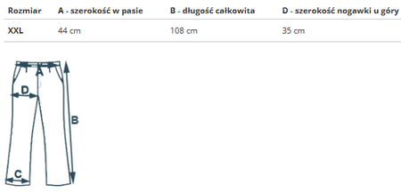 SPODNIE DAMSKIE STANNO CENTRO WOVEN PANT LADIES 431201-8000