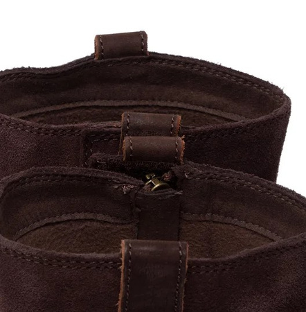 TIMBERLAND - BOTKI DAMSKIE - COURMA KID WAEM LINED ZIP BOOT TB0A2HJY-V13