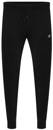 U.S. GRAND POLO EQUIPMENT & APPAREL - SPODNIE MĘSKIE DRESOWE - FLEECE PATNS US52910M 4008 CZARNY