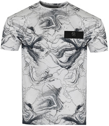 PLEIN SPORT - KOSZULKA MĘSKA - PS25MTS06/01 WHITE