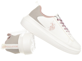 BUTY U.S. POLO ASSN. - HELIS026-WHI-PIN06