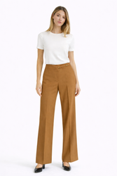 GUIDO MARIA KRETSCHMER - SPODNIE DAMSKIE - ADMIRA PANTS GMK-0923-04607 CAMEL