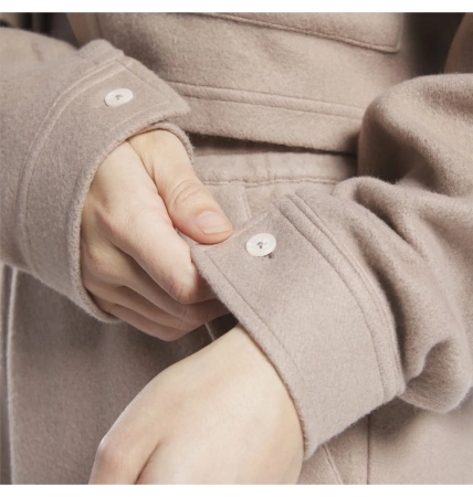 REEBOK - BLUZA DAMSKA CROP-TOP ROZPINANA - CL WDE FLEECE LAYER HS0388