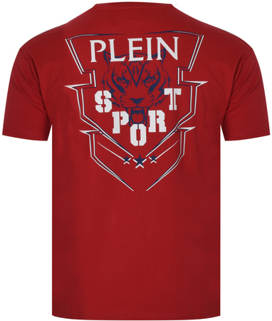 PLEIN SPORT - KOSZULKA MĘSKA - PS25MTS04/1314 RED/NAVY