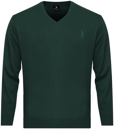 SWETER MĘSKI - V 3010 ZIELONY ID8358