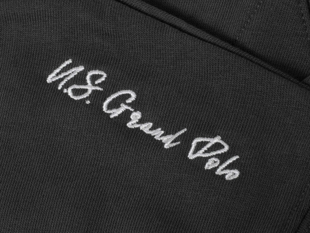 U.S. GRAND POLO EQUIPMENT & APPAREL - BLUZA MĘSKA - SWEATSHIRT WITH HALF ZIP US52300M/340