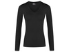 KOSZULKA PROMODORO WOMEN'S WELLNESS LS CHALK BLACK 3360A-9D - CZARNY