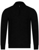 ANY MANY - SWETER MĘSKI Z POŁGOLFEM - 8157 BLACK