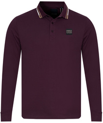 ENRICO COVERI - KOSZULKA MĘSKA POLO Z DŁUGIM RĘKAWEM - CO52507/065