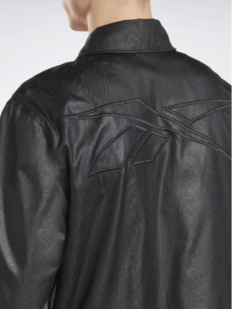 REEBOK - KURTKA PRZEJŚCIOWA MĘSKA - BB BBALL COACHES SNAP JKT HU2016