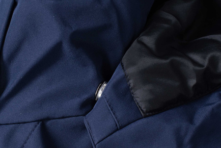 ELEVATE - KURTKA PARKA MĘSKA Z KAPTUREM- HARDY PARKA 653453/NAVY