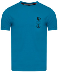 JUMPER - T-SHIRT KOSZULKA MĘSKA - 3000 NIEBIESKI