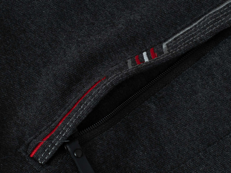 DUNAUONE- SPODNIE MĘSKIE DRESOWE - R-41309-JK CIEMNOSZARY ID8496