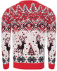 SWETER MĘSKI - 2310 CZERWONY ŚWIĄTECZNY