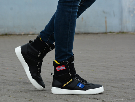 BUTY CALVIN KLEIN JEANS NIVA BLACK (R8068)