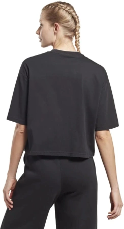 REEBOK- T-SHIRT DAMSKI CROP TOP - RIE TEE HT8059
