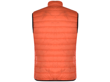 U.S. POLO ASSN. - DWUSTRONNA KAMIZELKA - 61195-46019-575 - GRANATOWY/POMARAŃCZOWY