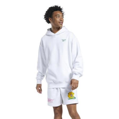 REEBOK - BLUZA MĘSKA Z KAPTUREM - CL 90s HOODIE IC9196