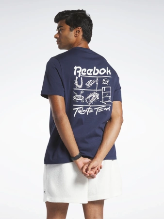 REEBOK - T-SHIRT MĘSKI - GS TAILGATE TEAM SS HS4890
