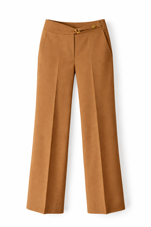 GUIDO MARIA KRETSCHMER - SPODNIE DAMSKIE - ADMIRA PANTS GMK-0923-04607 CAMEL