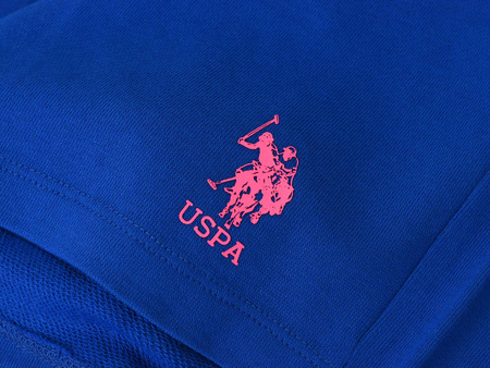 U.S. POLO ASSN. - MĘSKI KOMPLET LETNI - KOSZULKA I SZORTY KURT 132 66291 49351 503