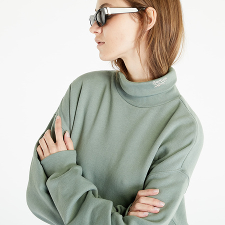 REEBOK - BLUZA DAMSKA Z GOLFEM - CL AE ARCHIVE FIT CREW IC0195