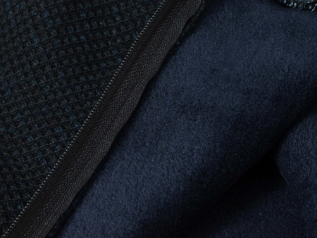 SWETER MĘSKI ROZPINANY - S8627 GRANATOWY