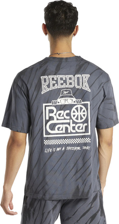 REEBOK - T-SHIRT MĘSKI - CL BLOCK PARTY TEE HS9190