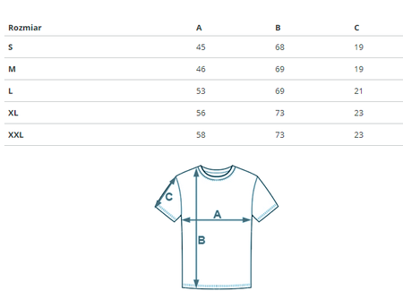 T-shirt męski Kappa (304KZNO A20) Czerwony