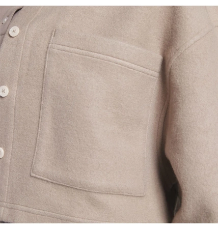 REEBOK - BLUZA DAMSKA CROP-TOP ROZPINANA - CL WDE FLEECE LAYER HS0388