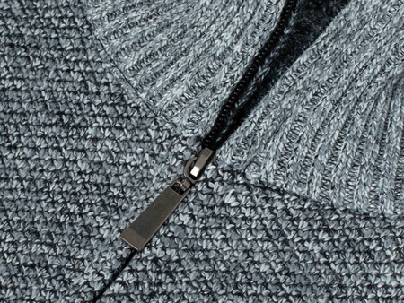 SWETER MĘSKI - S8626/JASNOSZARY