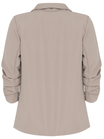 FASHION - MARYNARKA DAMSKA - ID8894 TAUPE