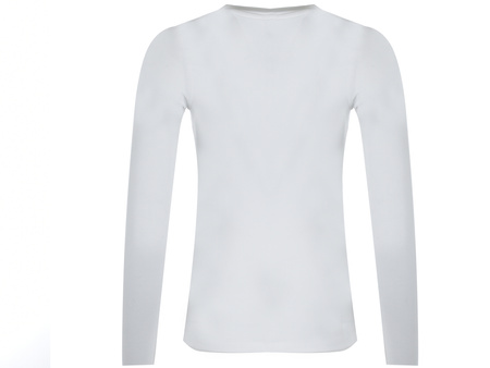 KOSZULKA PROMODORO WOMEN'S WELLNESS LS CHALK WHITE 3360-00 - BIAŁY