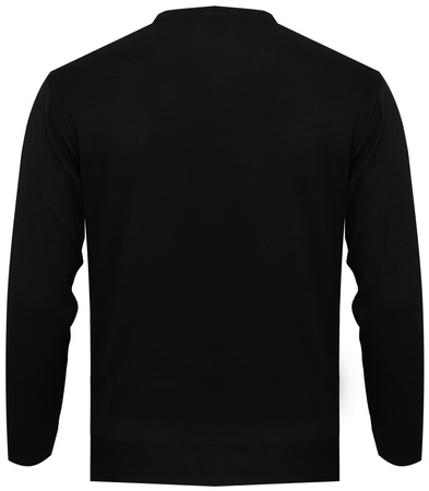 SWETER MĘSKI - V 3010 CZARNY ID8363