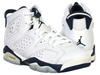 AIR JORDAN -  BUTY DAMSKIE -  AIR JORDAN 6 RETRO (GS) - 384665-141